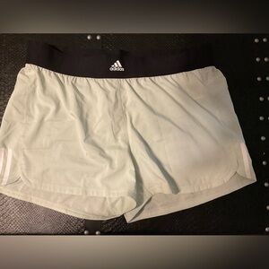 Adidas pacer training shorts in linen green. Size XL. NWT